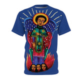 Blessed African Angel Tee  - Blue
