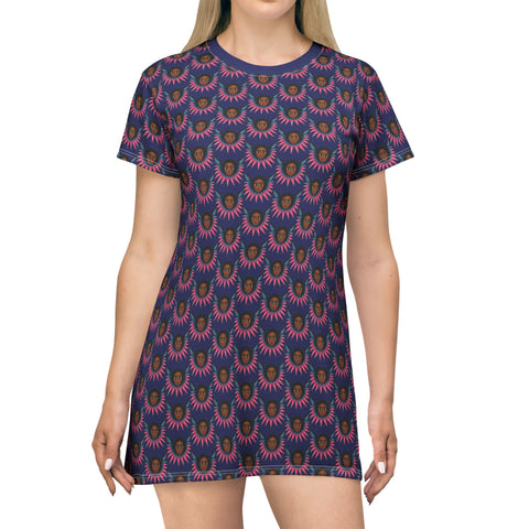 Afro Angel Face T-Shirt Dress —$42.99