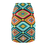 Afro Geo Midi Skirt - $29.99