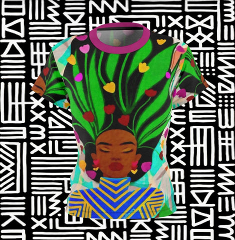 African Love Flower Shirt