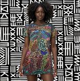 Cosmic Awareness-Shirt Dress — $42.99