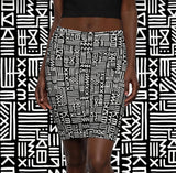 Mudcloth Print  Skirt - $29.99