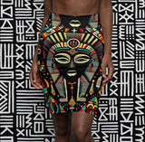 African Goddess Geometric Skirt - $29.99