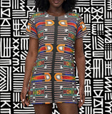 Ethiopian Eyes T-Shirt Dress — $42.99