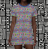 Color Language  T-Shirt Dress - $42.99