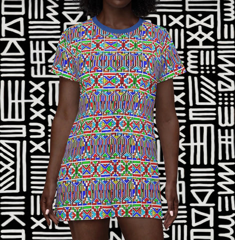 Color Language  T-Shirt Dress - $42.99
