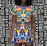 Nations African Womenx T-Shirt Dress - $42.99