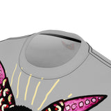 Afro Angel Face - Pink - Gray - $39.99