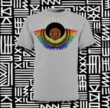 Afro Cherub Rainbow Wing - Gray - $39.99