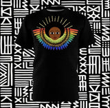 Afro Cherub Rainbow Wing - Black  $39.99