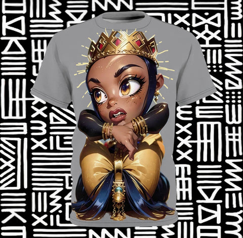 Baby African Princess Design Shirt