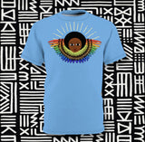 Afro Cherub Rainbow Wing - Blue - $39.99