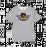 Afro Cherub Blue Wings - Gray