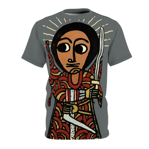 Afro Angel Warrior - Flame - Gray - $39.99