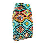 Afro Geo Midi Skirt - $29.99