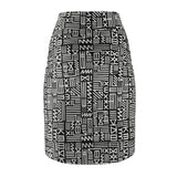 Mudcloth Print  Skirt - $29.99