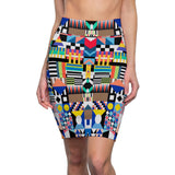 Colorful Tribal Print Women's Skirt - $29.99