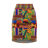 Kente Printl Skirt - $29.99