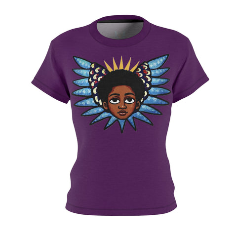 Afro Cheru Wing - Plum - $39.99