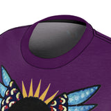 Afro Cheru Wing - Plum - $39.99