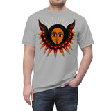 Afro Angel Face - Tropical - Gray