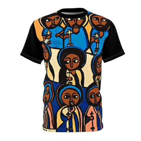 Priest Tee Shirt - Afro Ethiopian Design