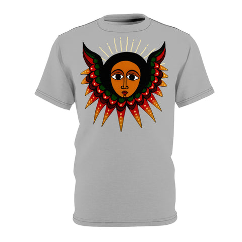Afro Angel Face - Tropical - Gray