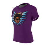 Afro Cheru Wing - Plum - $39.99