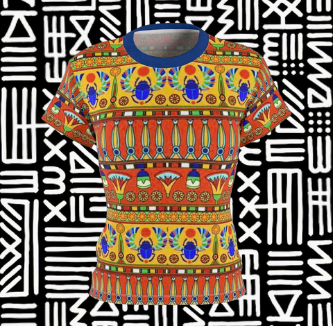 Egyptian Scarab Women's Shirt - $42.99