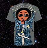 Afro Angel Warrior - Frost - Gray