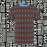 Afro Angel Warrior print -Blue  - $39.99
