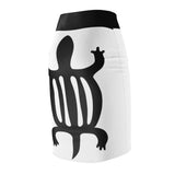 Adaptability Symbol African Midi  Skirt - $29.99
