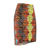 Golden Egg Women's African Pencil Skirt
