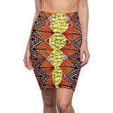 Golden Egg Women's African Pencil Skirt
