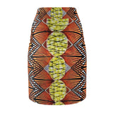 Golden Egg Women's African Pencil Skirt