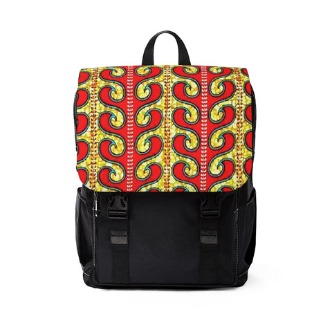 Royal Flame Unisex Casual Shoulder Backpack $59.99