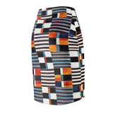 Michelle African Midi Skirt