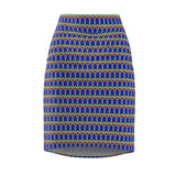 Candlelight African Midi Skirt