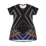 All Over Print T-Shirt Dress