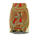 Song In a Fish Midi Skirt