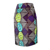 Elemental Beans African  Pencil Skirt