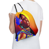 African Diety -Female Drawstring Bag - $22.99