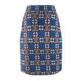 Tentative Twillight African Midi Skirt