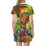 African Forrest Mother  T-Shirt Dress - $42.99