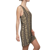 Primal Print Razorback Dress