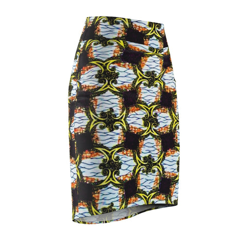 Pollen River African Midi  Skirt
