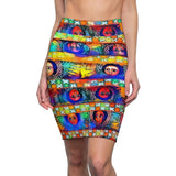 African Angle  Midi Skirt