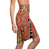 Axum African Midi Skirt