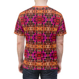 African Graffitti Art Shirt - Sunset $39.99