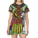Goddess Offering  T-Shirt Dress - $42.99
